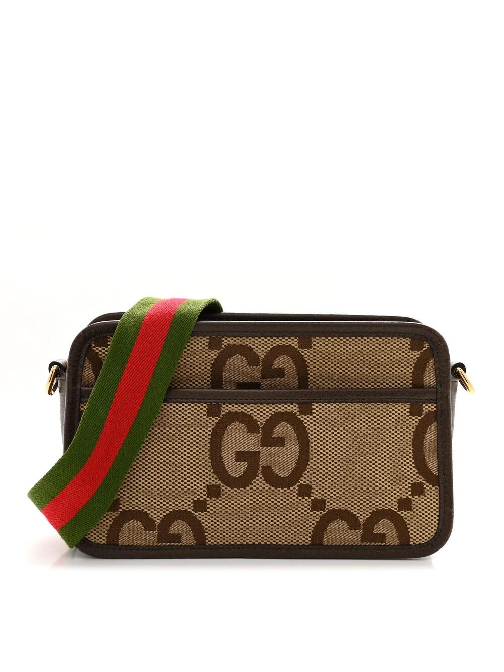Gucci Jumbo Gg Textured Dollar Calfskin #282586G11B